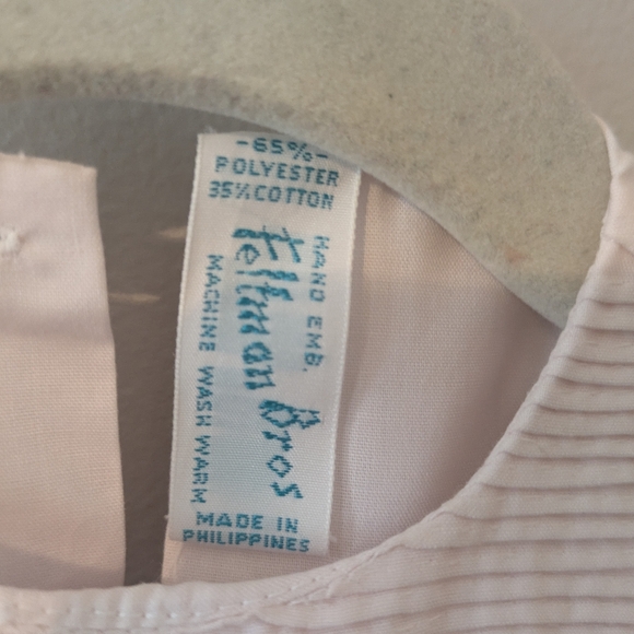 Rare Vintage Feltman Bros Baby Pink Sleeveless Dress - Picture 4 of 6